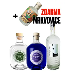 Produkt Lihovar Poněšice Balíček Poněšických ginů I + Mrkvovice Zdarma