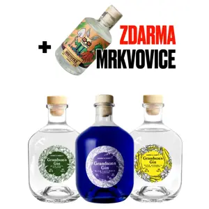 Produkt Lihovar Poněšice Balíček Poněšických ginů II + Mrkvovice Zdarma