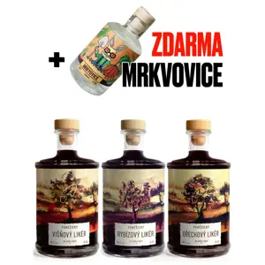 Produkt Lihovar Poněšice Balíček Poněšických likérů + Mrkvovice Zdarma