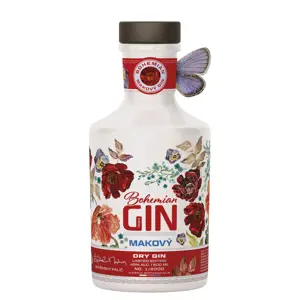 Žufánek Bohemian Gin makový 45% 0,5l