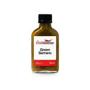 Produkt The Chilli Doctor Green Serrano chilli mash 100 ml