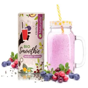 Produkt Smoothie Naturalis Borůvka a Brusinka BIO - 180g